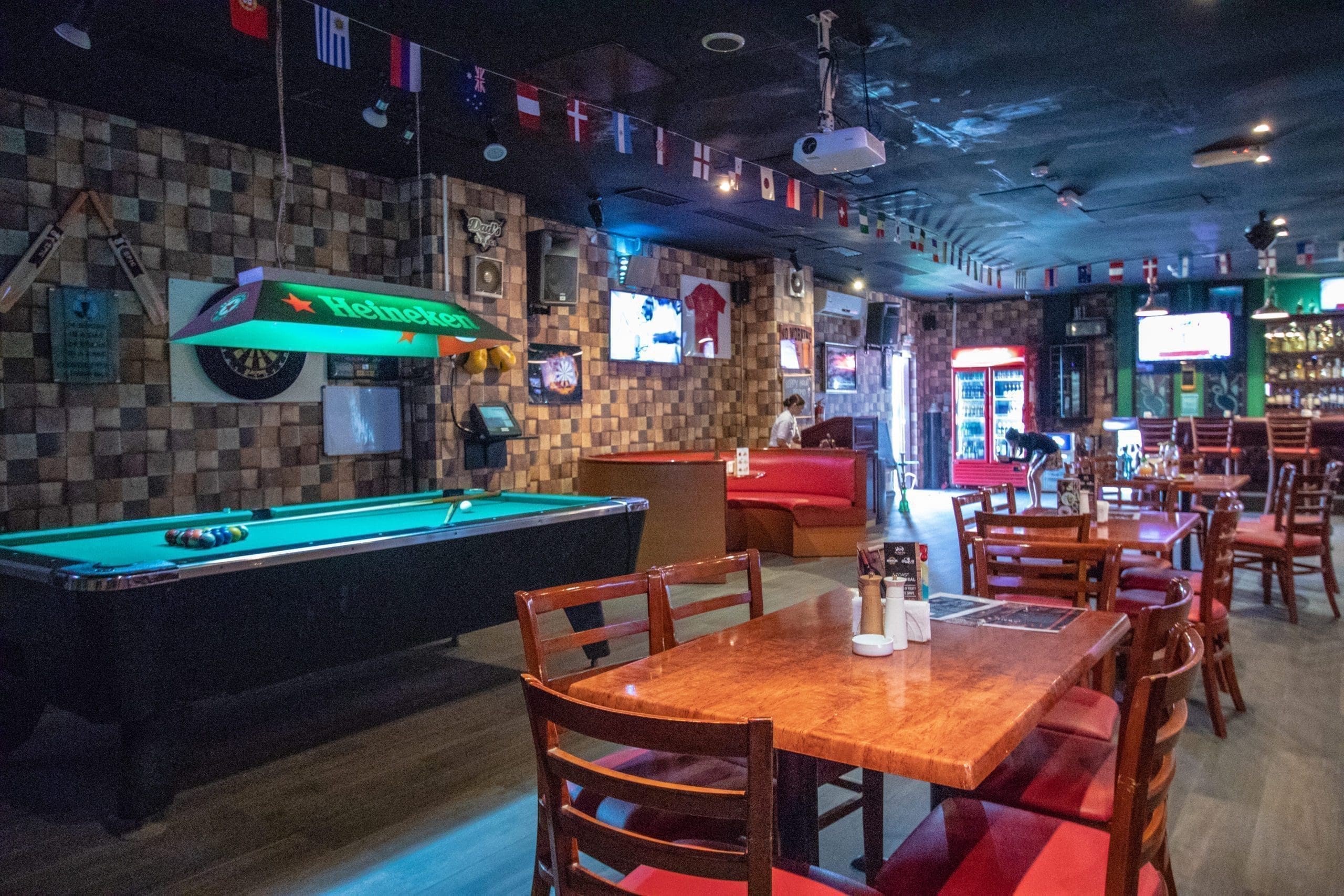 Pebbles Sports Bar Interior 2