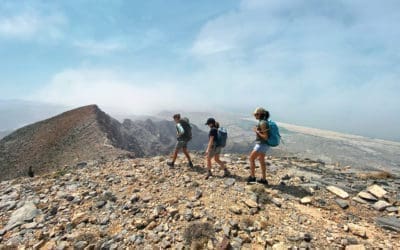 Hiking in Jebel Jais