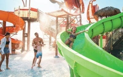 DoubleTree Marjan Ras Al Khaimah family at the water park