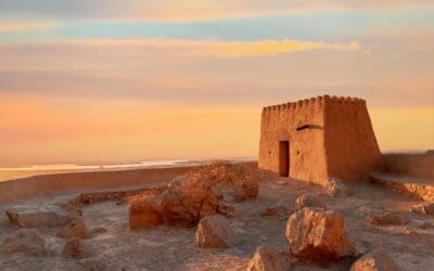Dhayah Fort Sunset